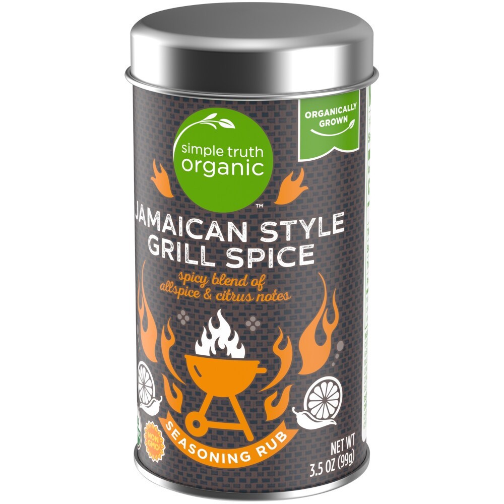 slide 2 of 5, Simple Truth Organic Jamaican Style Grill Spice Seasoning Rub, 3.5 oz