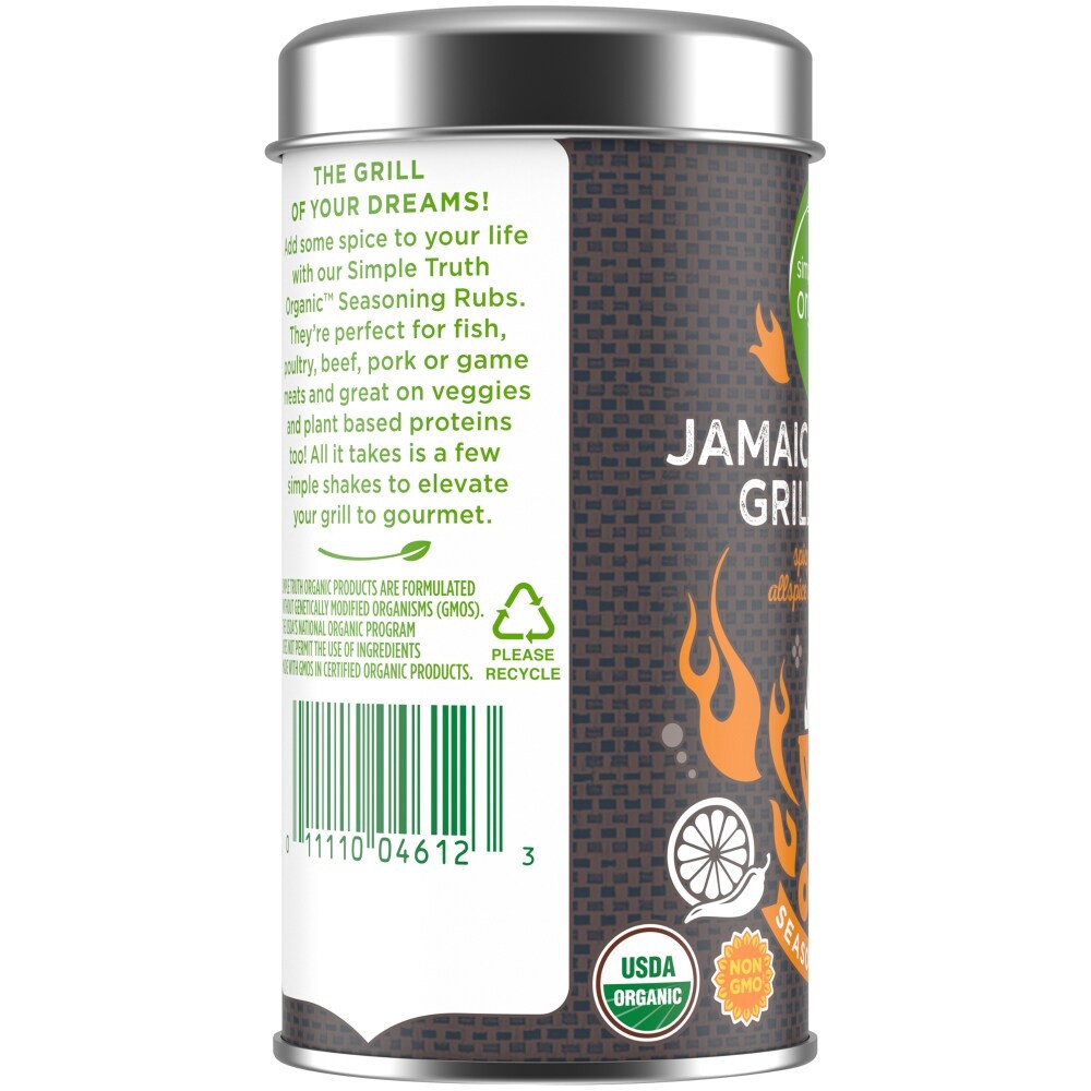 slide 3 of 5, Simple Truth Organic Jamaican Style Grill Spice Seasoning Rub, 3.5 oz