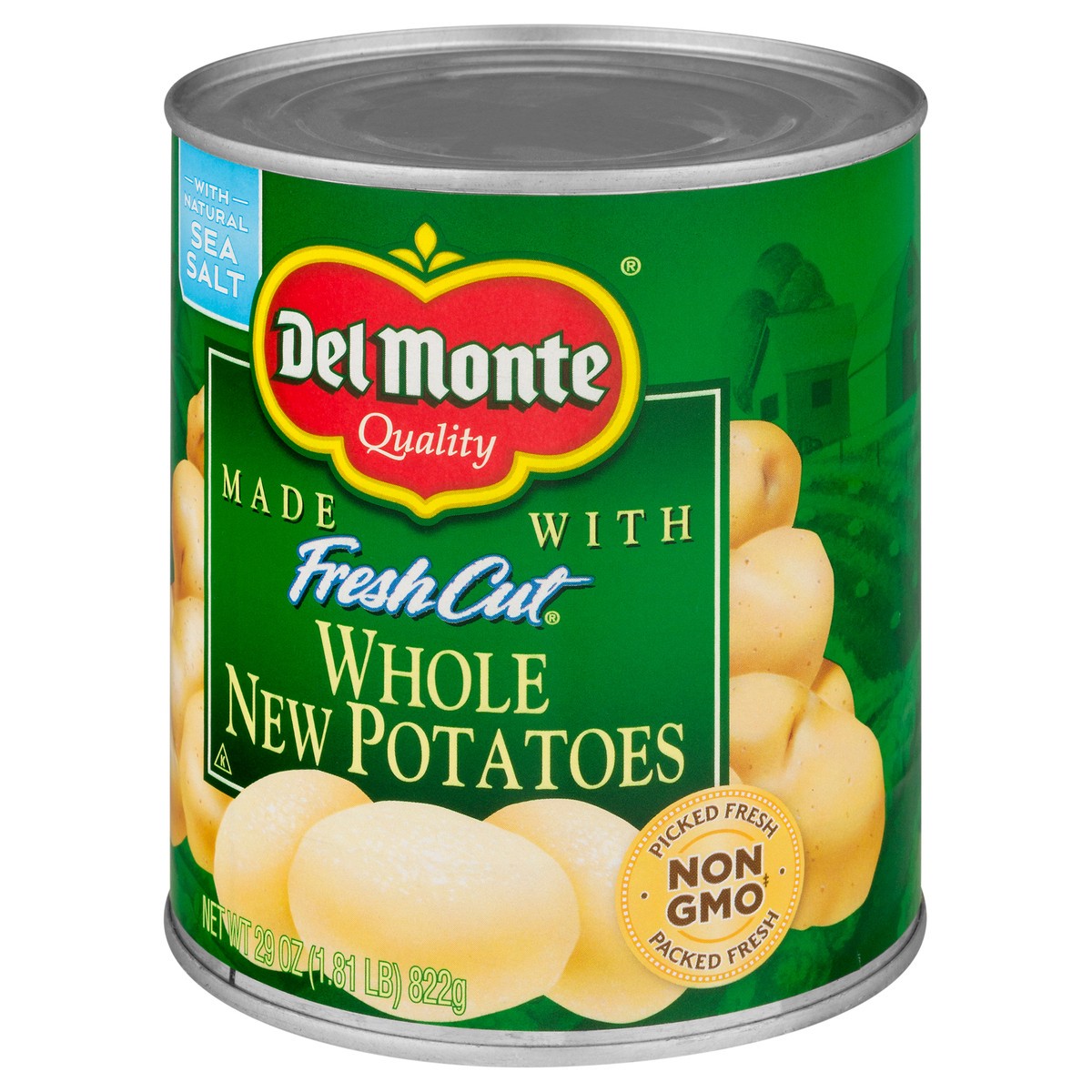 slide 3 of 9, Del Monte Whole New Potatoes, 29 oz