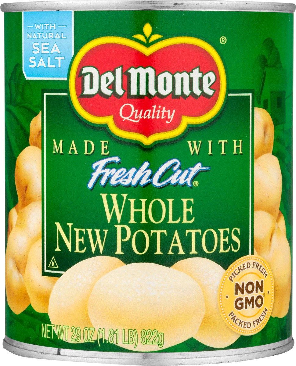 slide 1 of 9, Del Monte Whole New Potatoes, 29 oz