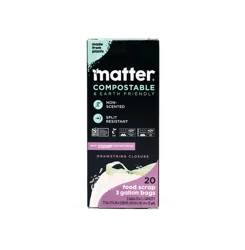Matter Compostable Small Kitchen Scrap Trash Bags