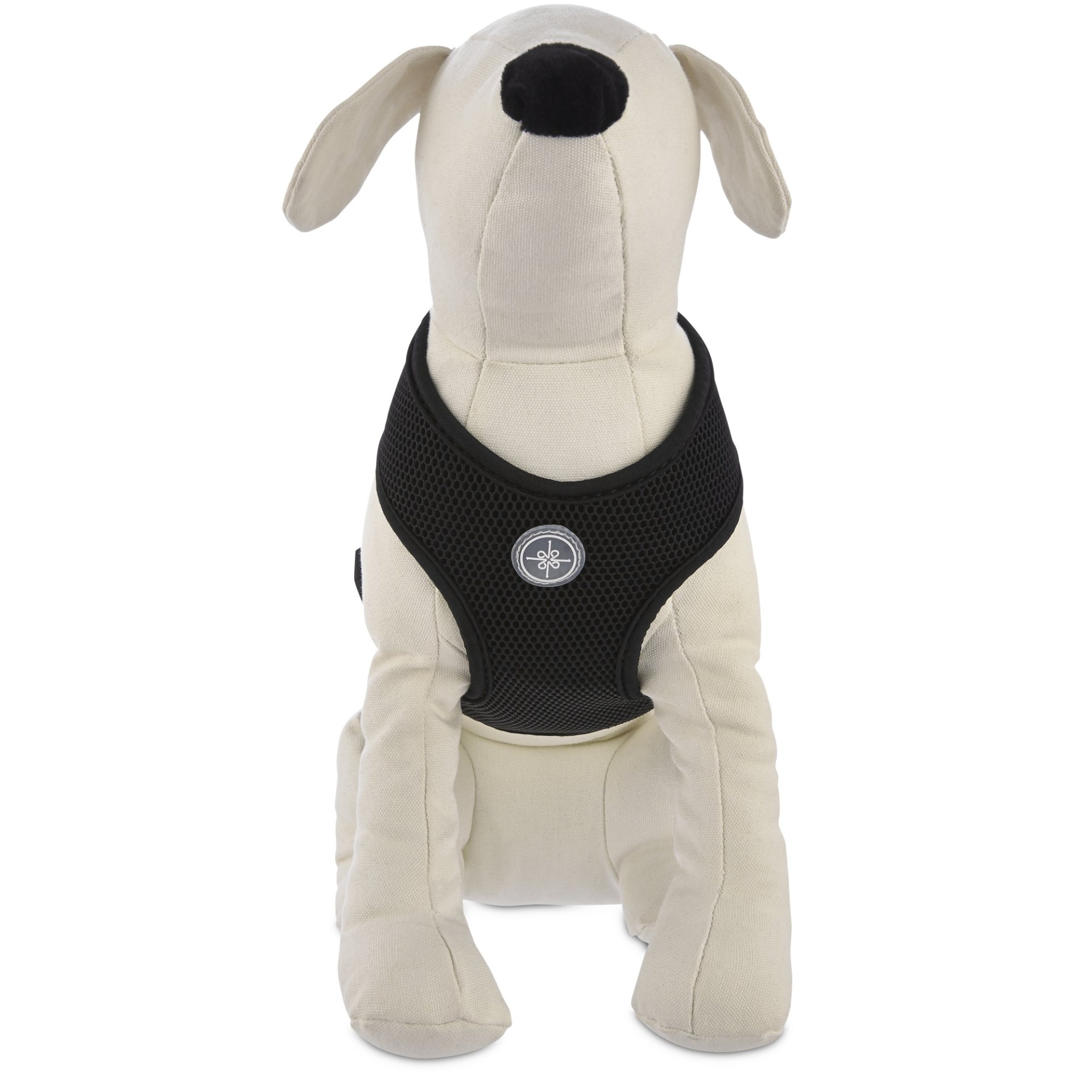 slide 1 of 1, Good2Go Black Mesh Dog Harness, LG