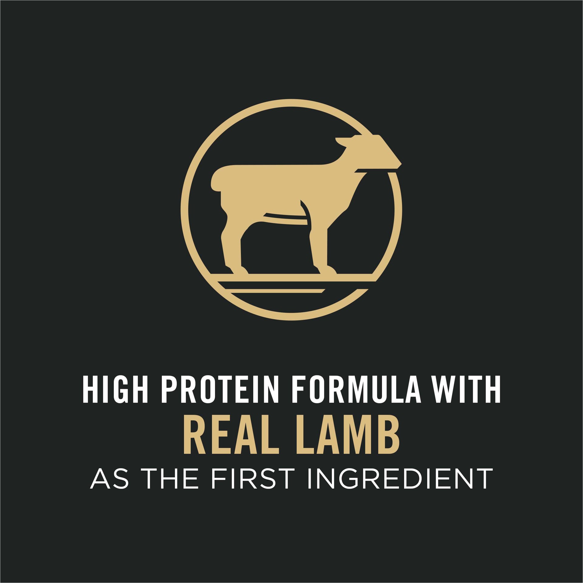 slide 3 of 8, Pro Plan Purina Pro Plan High Protein, Small Bites Dog Food, SPORT 27/17 Lamb & Rice Formula, 18 lb