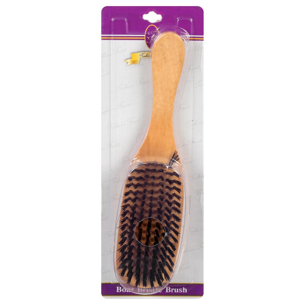 slide 9 of 9, Toshica's Finest Brush, Boar Bristle, 1 ct