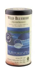 The Republic of Tea Wild Blueberry Black Tea Bags - 50 ct