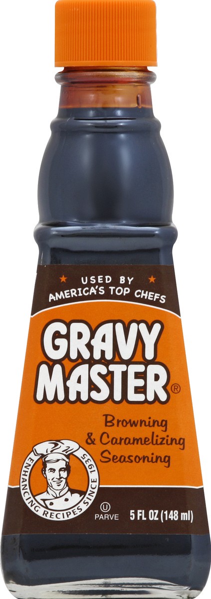 slide 3 of 6, Gravy Master GravyMaster Seasoning, Browning, and Caramelizing, 5 fl oz