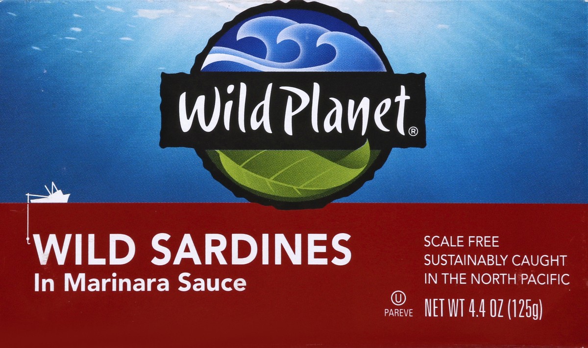 slide 1 of 10, Wild Planet Wild Sardines 4.4 oz, 4.4 oz