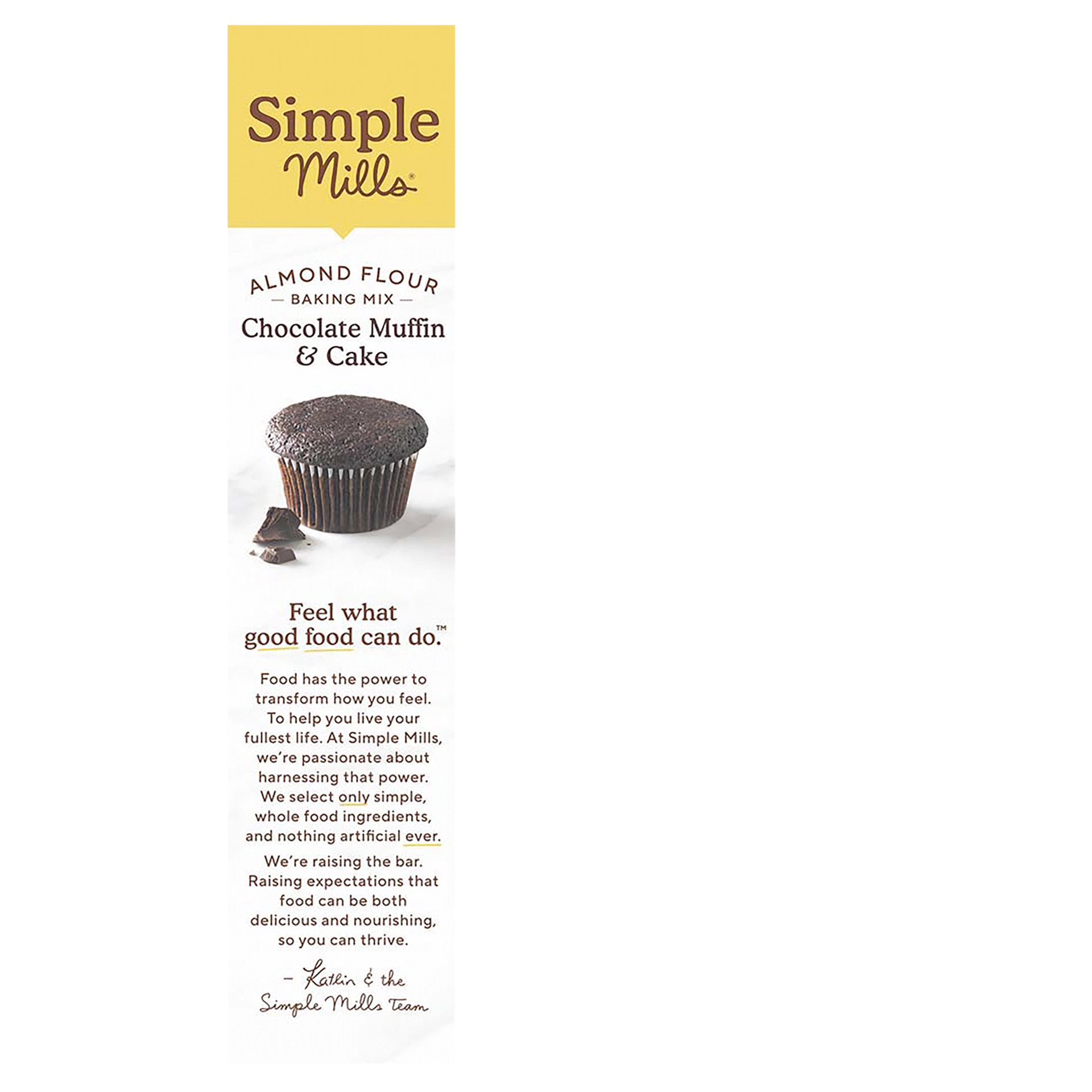 slide 11 of 13, Simple Mills Almond Flour Chocolate Muffin & Cake Baking Mix 11.2 oz, 10.4 oz