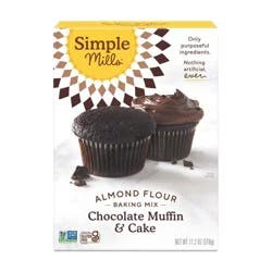 Simple Mills Almond Flour Chocolate Muffin & Cake Baking Mix 11.2 oz