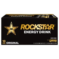 Rockstar Energy Original Energy Drinks - 10 ct; 16 fl oz