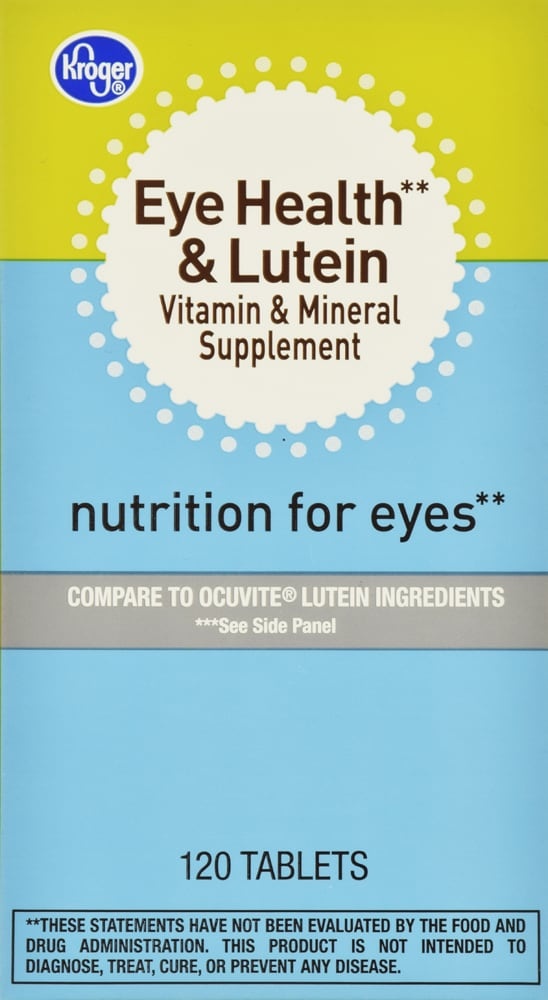 slide 1 of 1, Kroger Vision Multivitamin, 120 ct