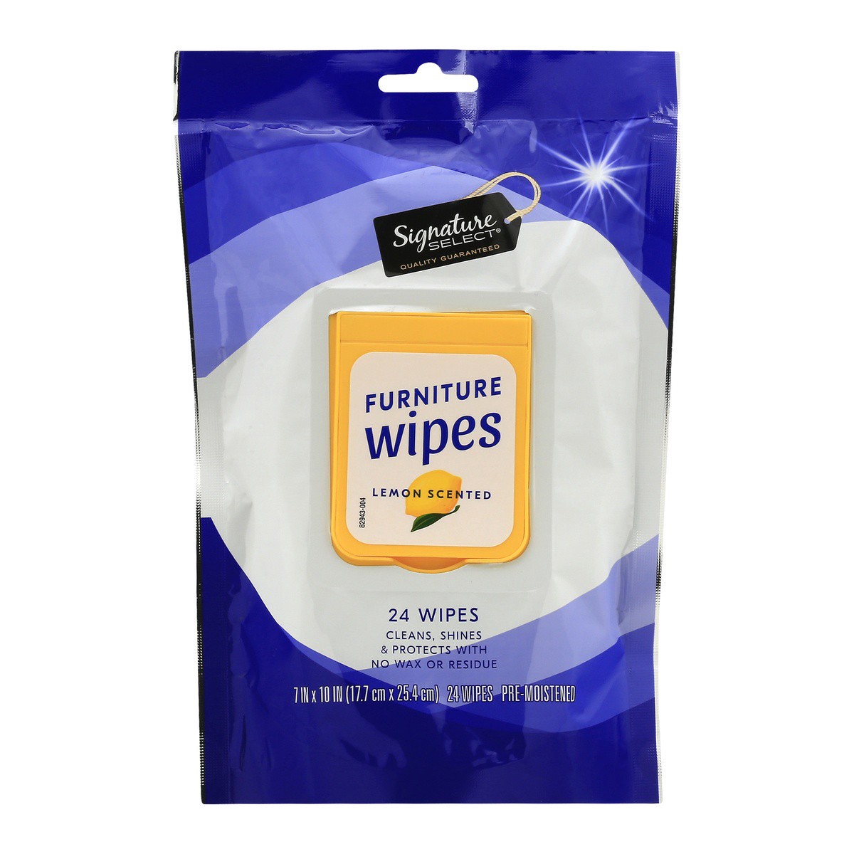 slide 1 of 7, Signature Select Wipes 24 ea, 24 ct