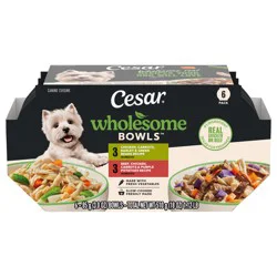Cesar Wholesome Bowls Assorted Canine Cuisine 6 ea