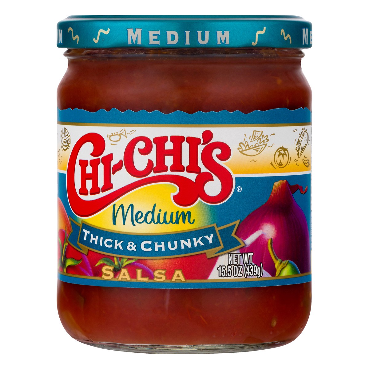 slide 6 of 12, Chi-Chi's Medium Salsa, 15.5 oz