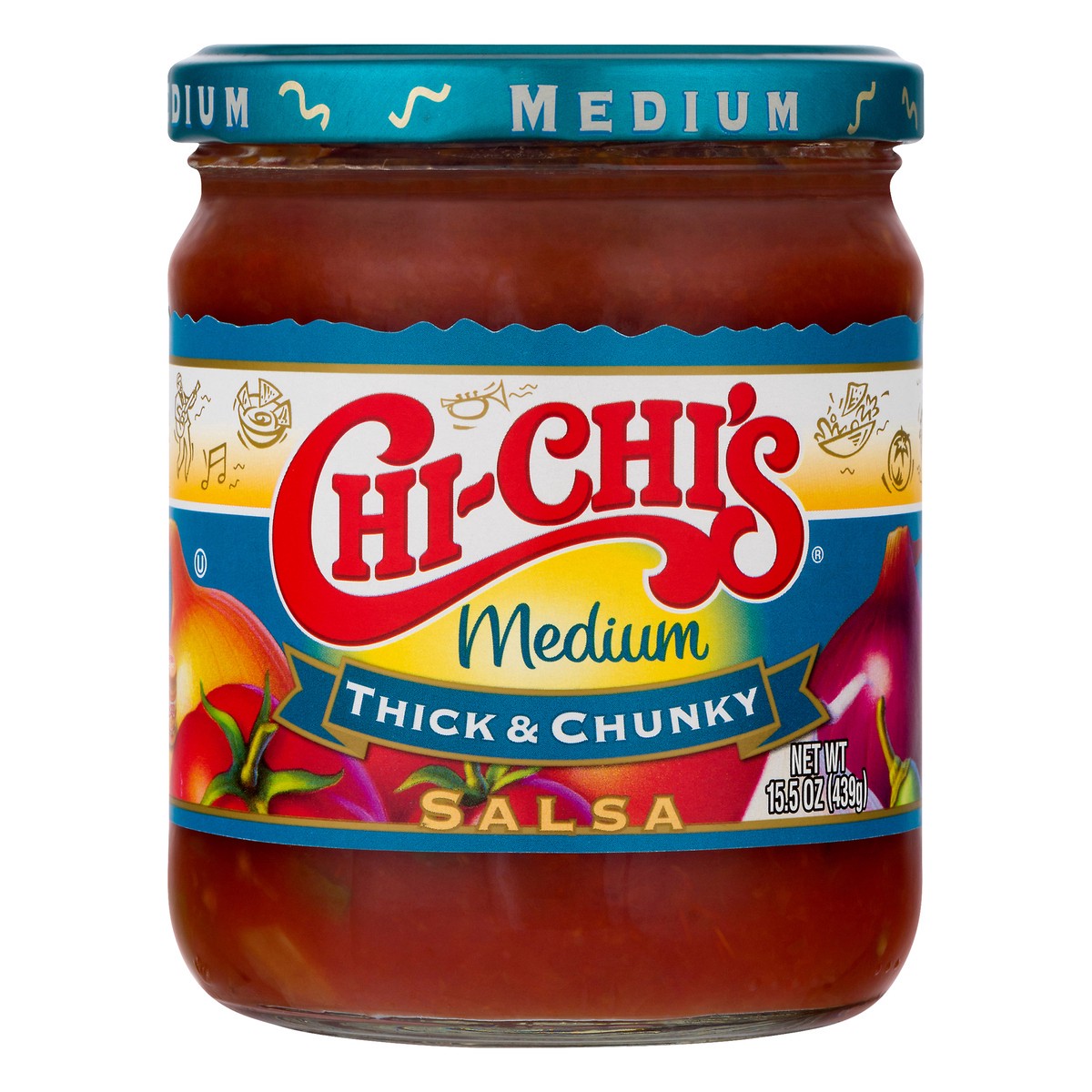 slide 10 of 12, Chi-Chi's Medium Salsa, 15.5 oz