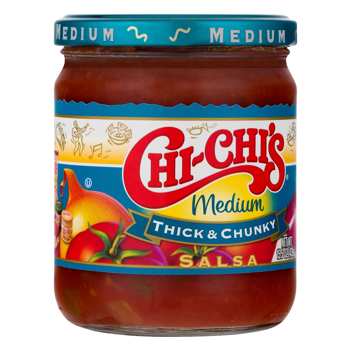 slide 4 of 12, Chi-Chi's Medium Salsa, 15.5 oz