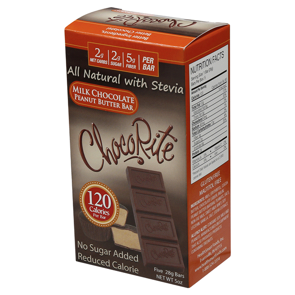 slide 8 of 25, ChocoRite ChocoRote Milk Chocolate Peanut Butter Bar, 5 ct