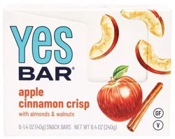 Yes Bar Apple Cinnamon Crisp
