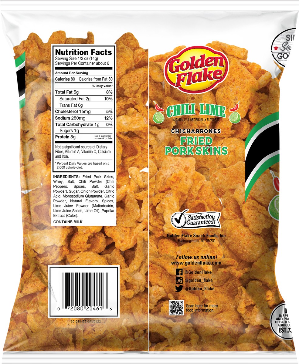 slide 5 of 7, Golden Flake Gflake Chili Lime Chic, 3 oz
