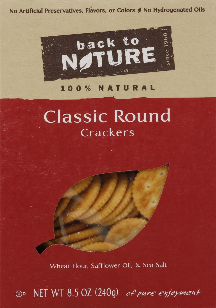 slide 5 of 6, Back to Nature Crackers 8.5 oz, 8.5 oz