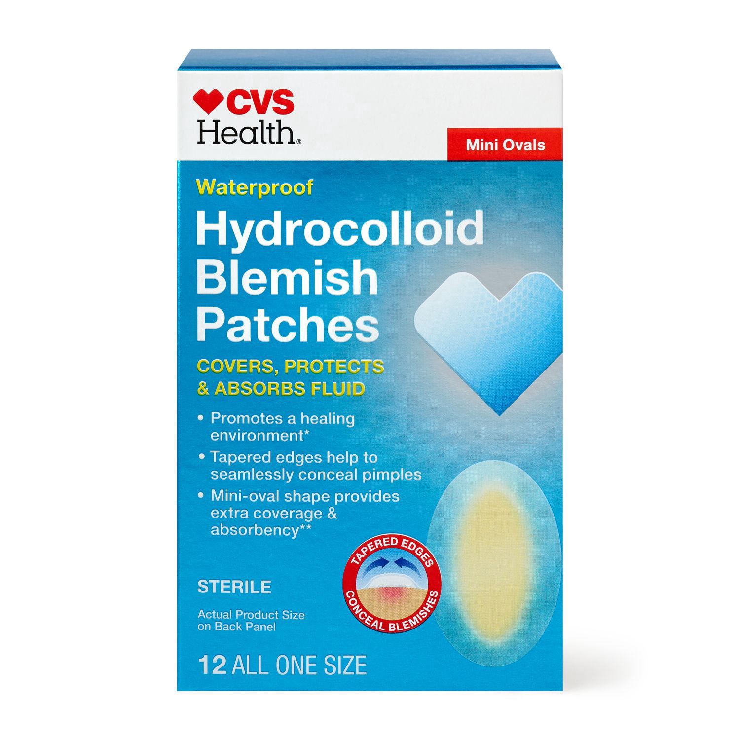 slide 1 of 1, CVS Acne Blemish Patch, 12 ct