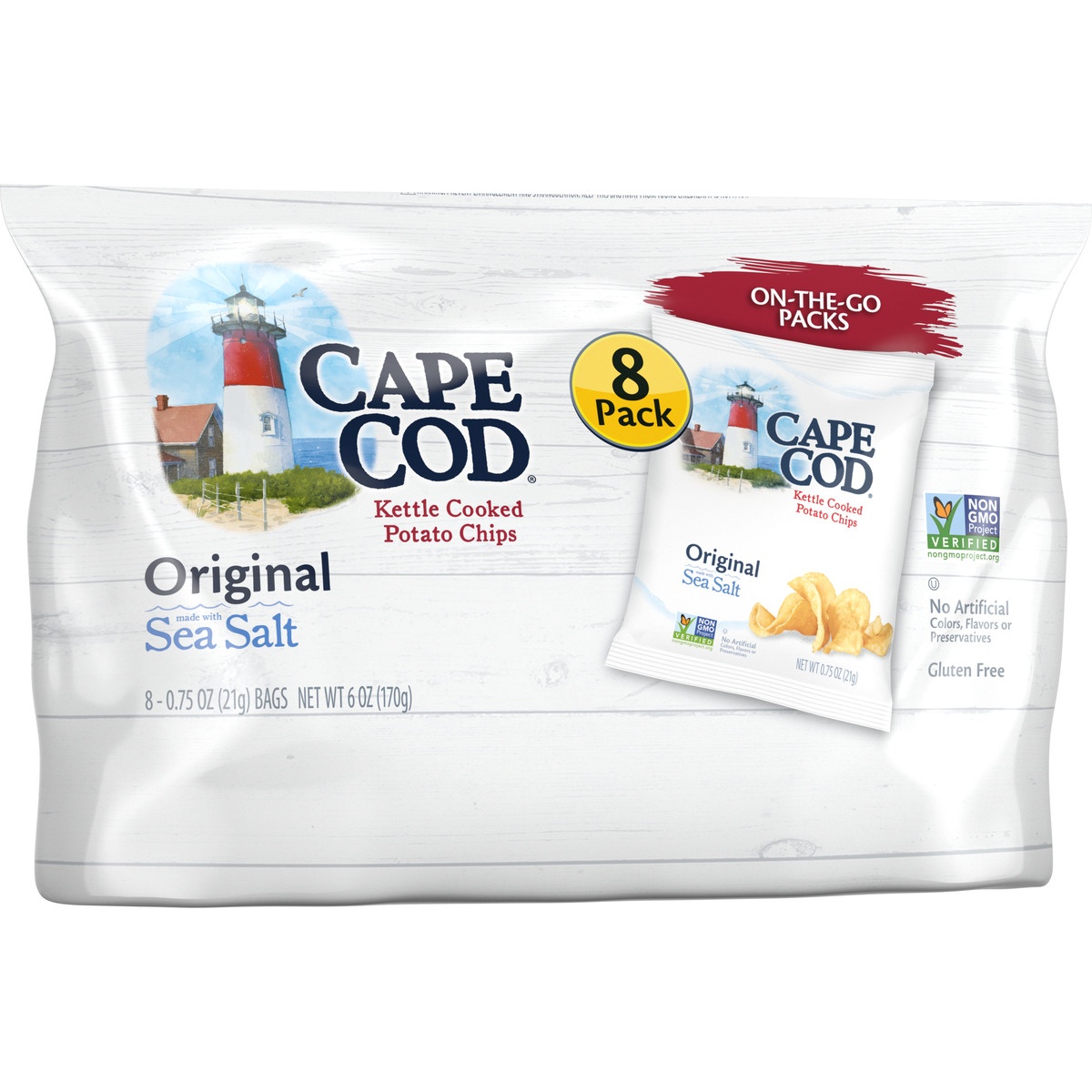 slide 2 of 11, Cape Cod Original Multipack, 6 oz