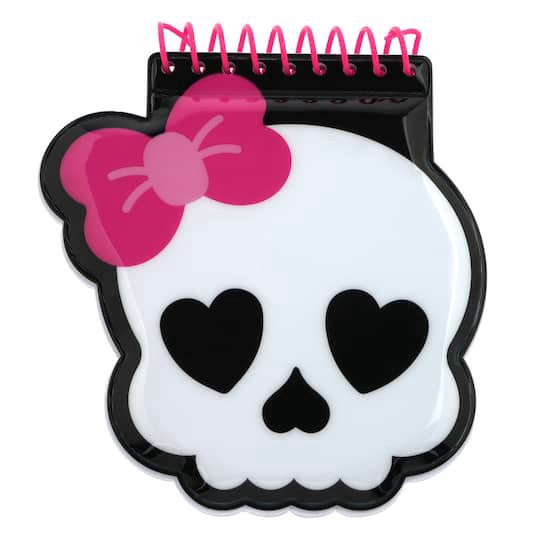 slide 1 of 2, Sweet & Spooky Skull Notebook By Creatology, 5 in x 5 in