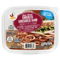 Giant 97% Fat Free Smoked Uncured Ham Thin Sliced
