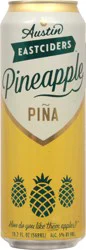 Austin Eastciders Pineapple Beer 19.2 fl oz Can