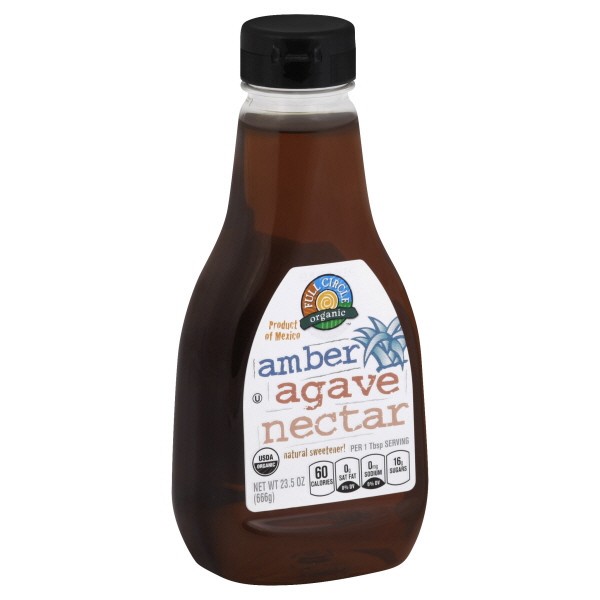 slide 1 of 6, Full Circle Market Organic Amber Agave Nectar Sweetener - 23.5 fl oz, 23.5 fl oz