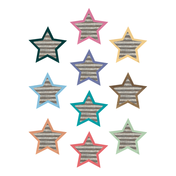 slide 1 of 1, Teacher Created Resources Decorative Accents, 6'', Home Sweet Classroom Star, Pack Of 30 Accents, 30 ct