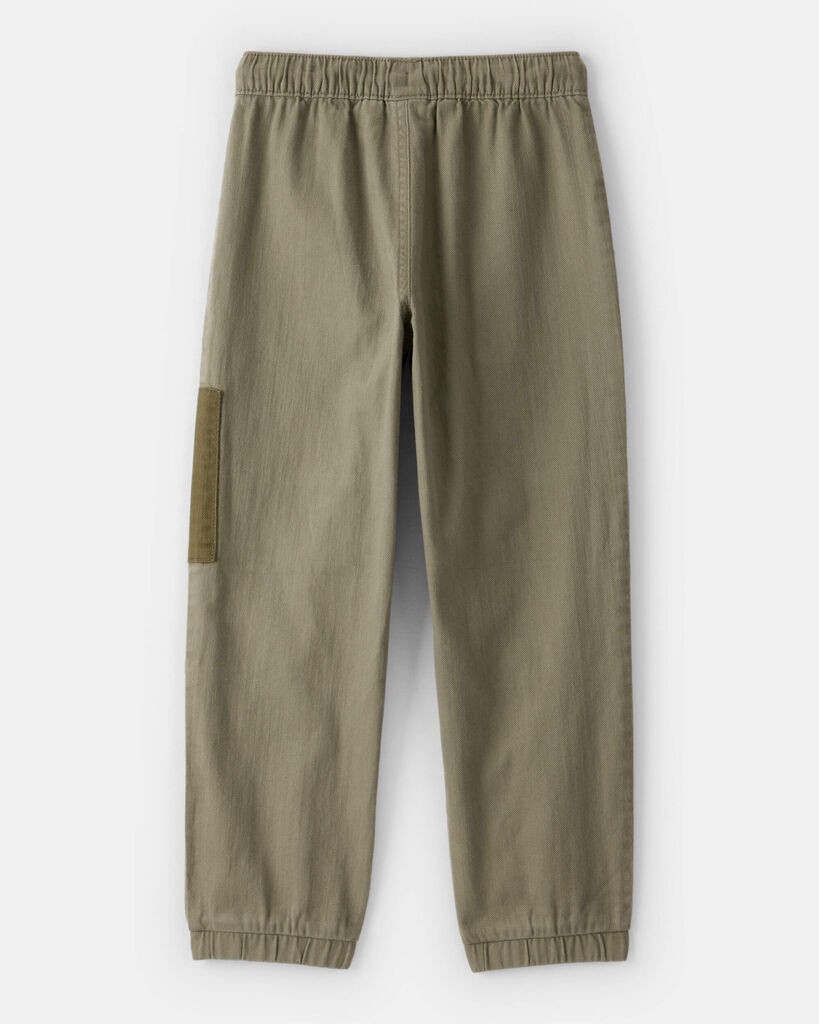 slide 3 of 3, Oshkosh Boys Colorblock Cargo Joggers - Olive Olive 8, 1 ct