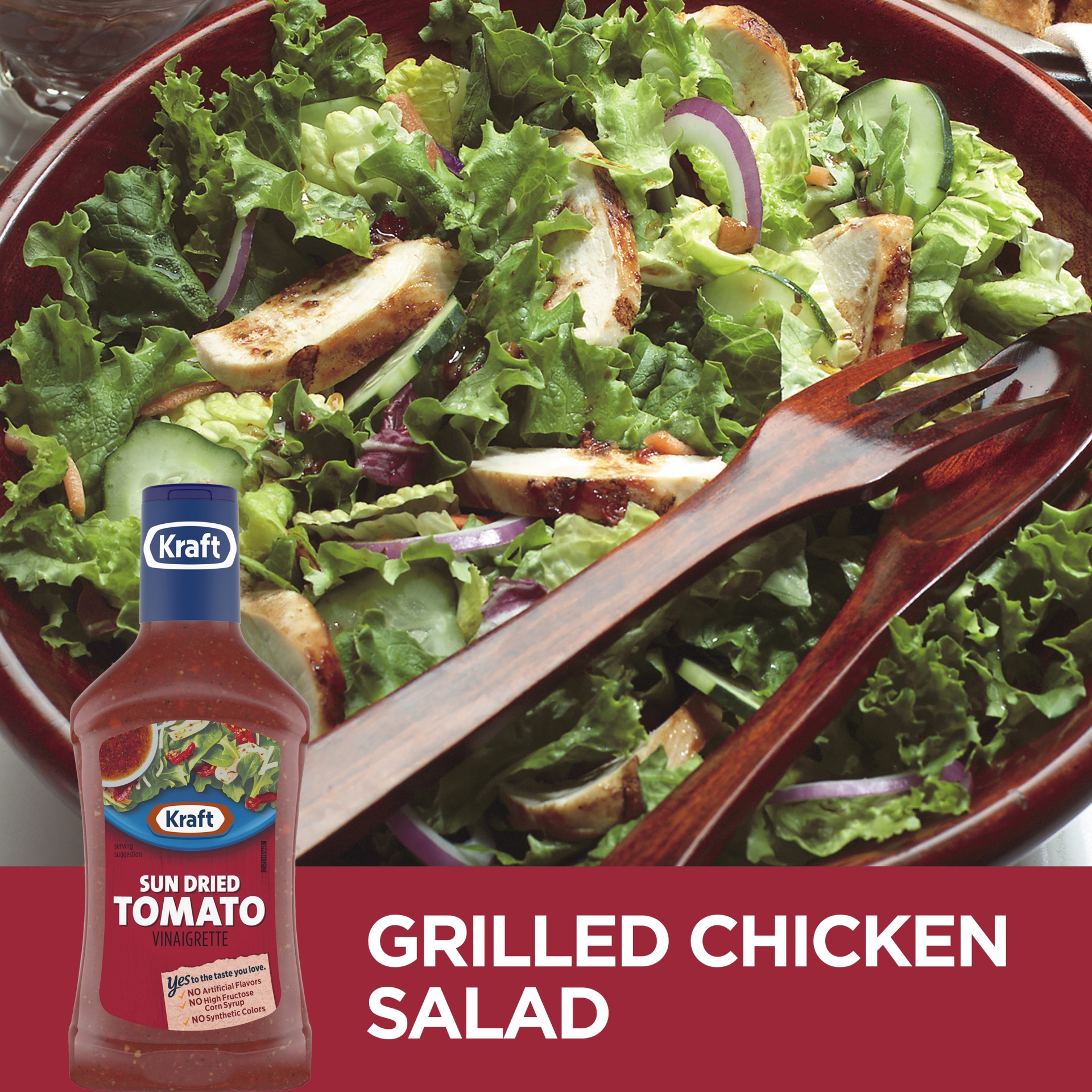 Kraft Sun Dried Tomato Vinaigrette Salad Dressing 16 fl oz Shipt