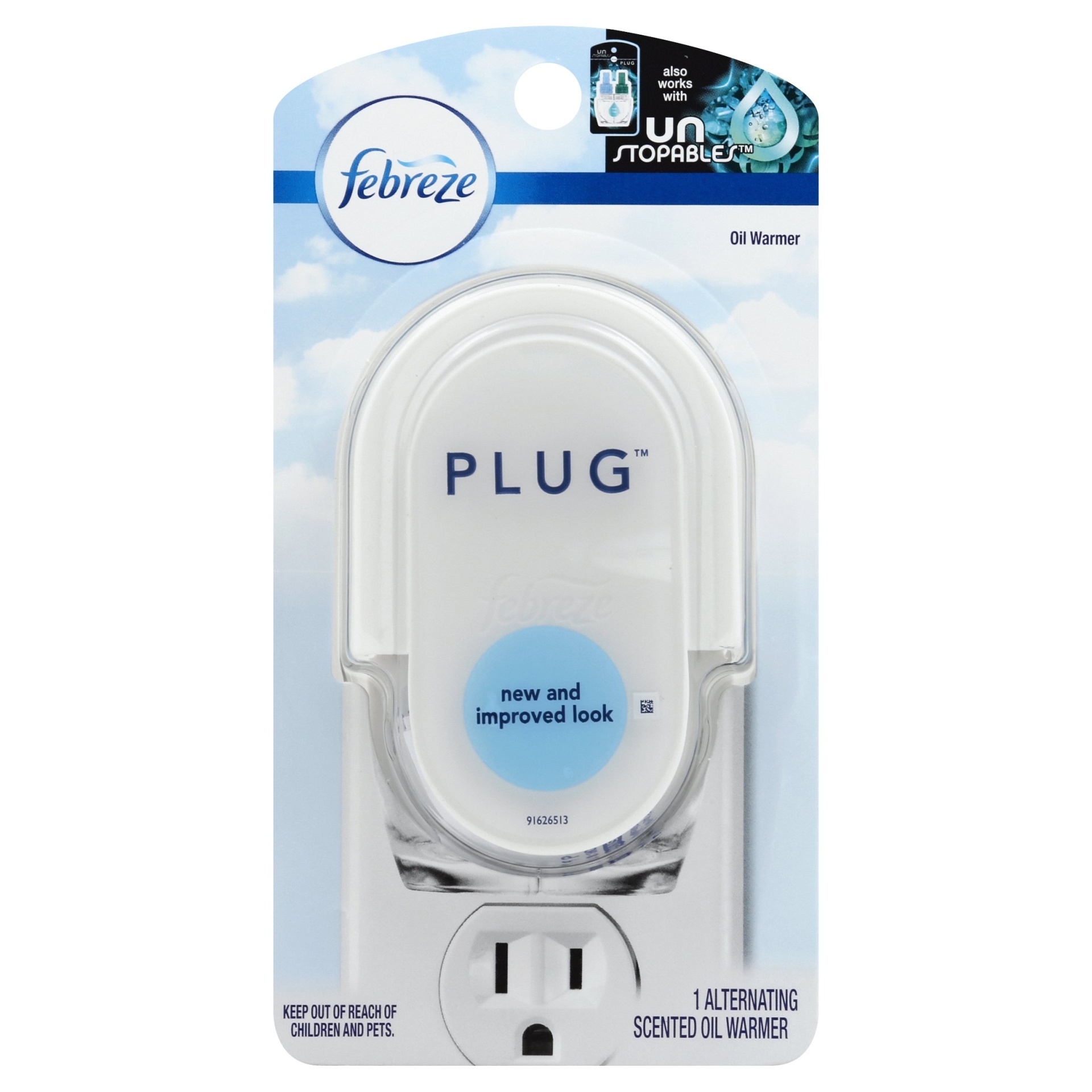 slide 1 of 2, Febreze Plug Alternating Scented Oil Warmer 1 ea, 1 ct