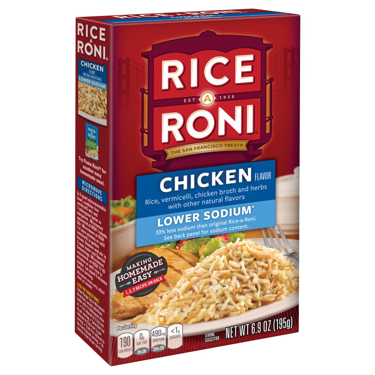 slide 3 of 6, Rice-A-Roni Food Mix, 6.9 oz