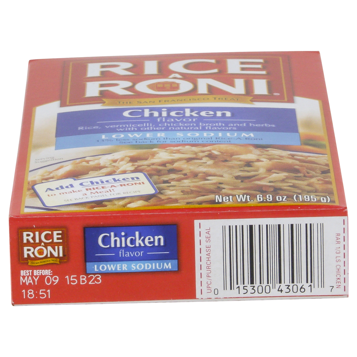 Rice A Roni Lower Sodium Chicken Rice 6 9 Oz Shipt
