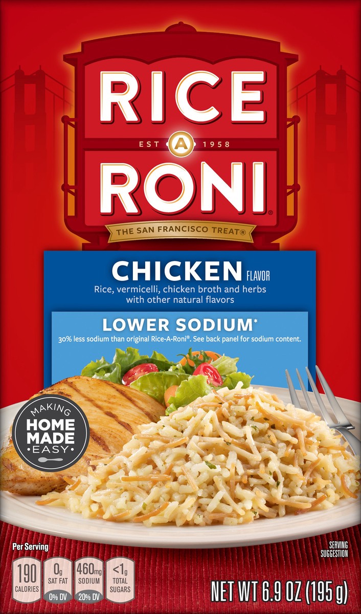 slide 1 of 6, Rice-A-Roni Food Mix, 6.9 oz