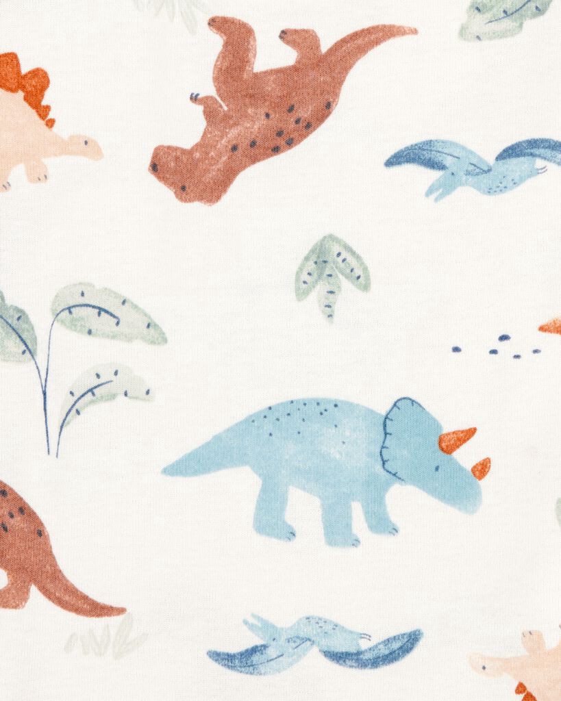 slide 5 of 5, Carter's Baby Boy 3-Piece Dinosaur Little Character Set® Multi 6M, 3 pc