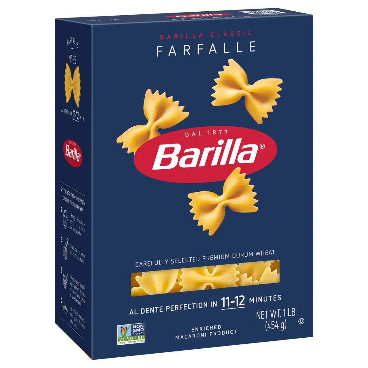 slide 2 of 9, Barilla Farfalle Pasta, 16 oz