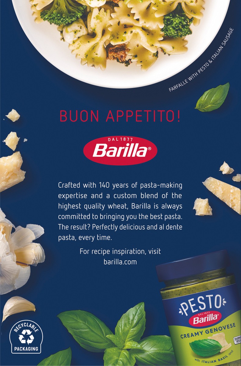 slide 5 of 9, Barilla Farfalle Pasta, 16 oz