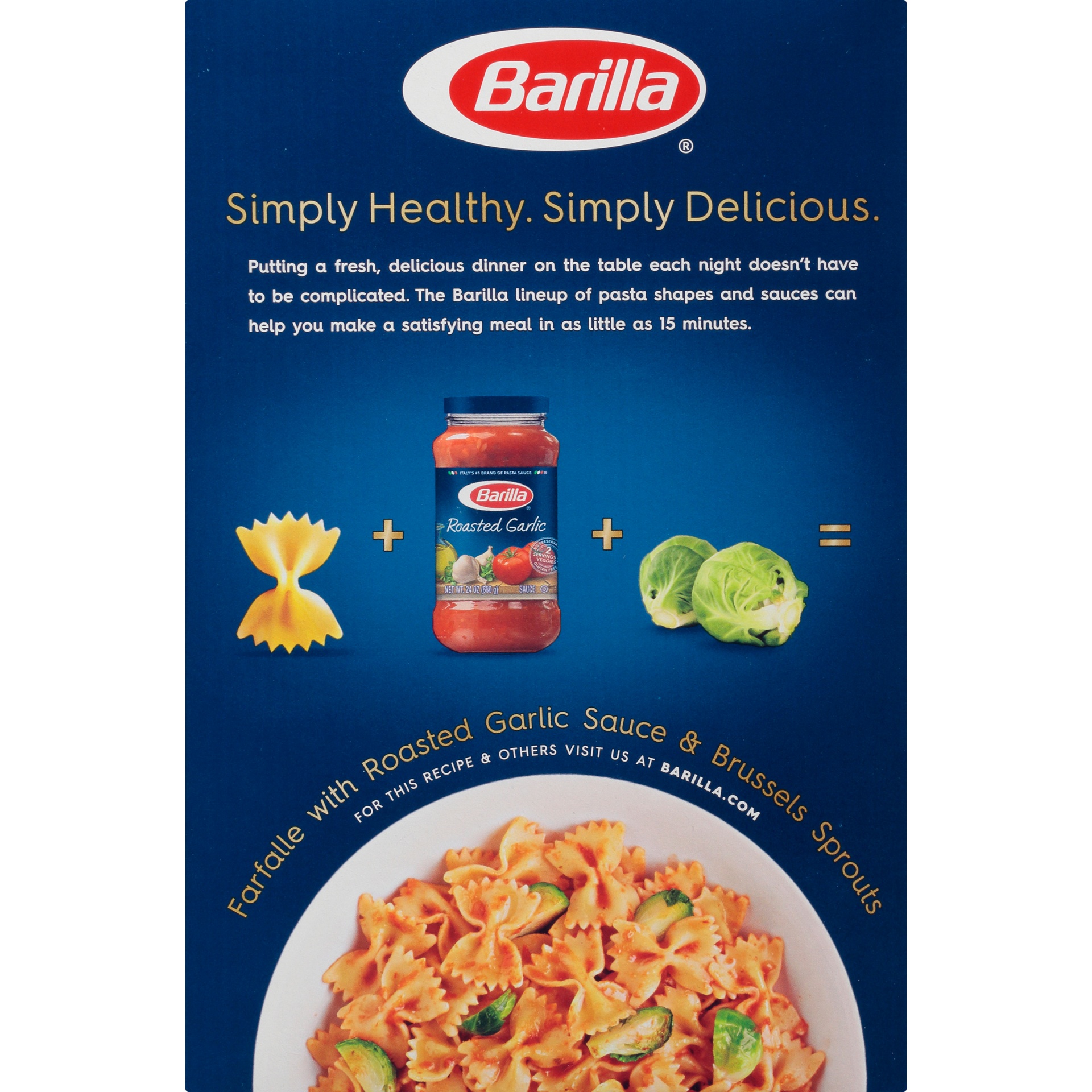 slide 6 of 8, Barilla Farfalle Pasta, 16 oz