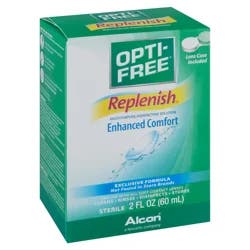 Opti-Free Replenish Multi-Purpose Enhanced Comfort Disinfecting Solution 2 fl oz