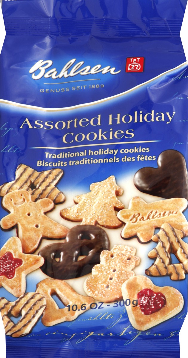 slide 4 of 5, Bahlsen Cookies, Holiday, Assorted, 10.6 oz