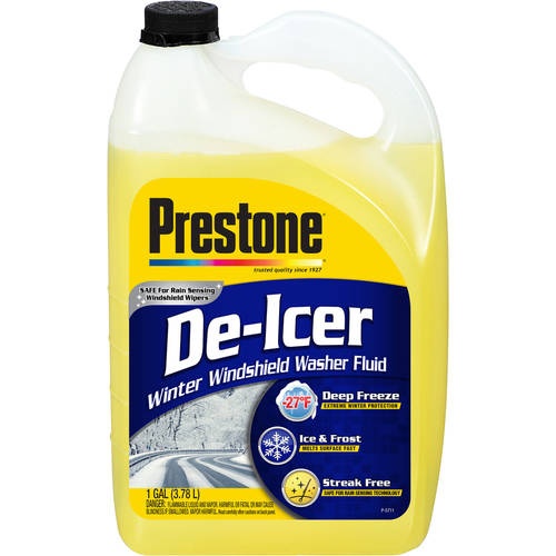 slide 1 of 1, Prestone De-Icer Windshield Washer Fluid, 1 gal