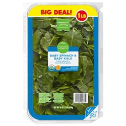 Simple Truth Organic Baby Spinach And Kale Blend Mix