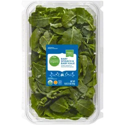 Simple Truth Organic Baby Spinach And Kale Blend Mix