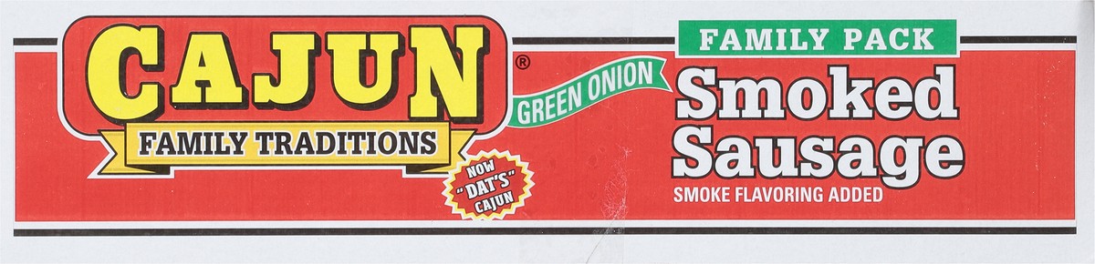 slide 10 of 14, Cajun Smoked Green Onion Sausage Family Pack 3 lb, 3 lb