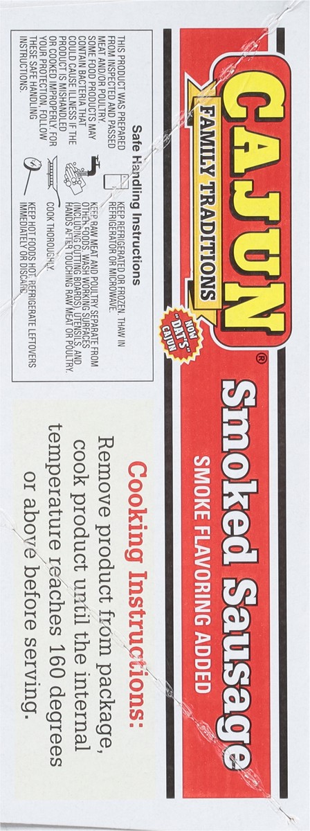 slide 13 of 14, Cajun Smoked Green Onion Sausage Family Pack 3 lb, 3 lb