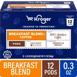 Kroger® Breakfast Blend Mild Roast K-Cup Coffee Pods