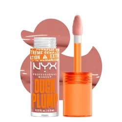 Nyx Professional Makeup Duck Plump Lip Plumping Lacquer, Bangin' Bare, 0.23 Fl Oz